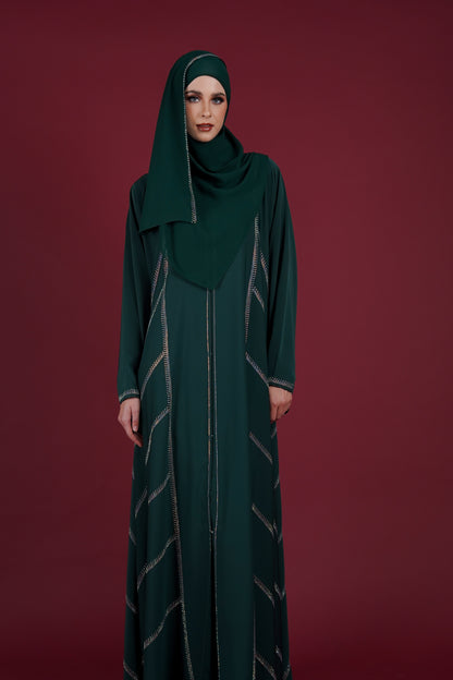 TASMEERA ABAYA EMERALD