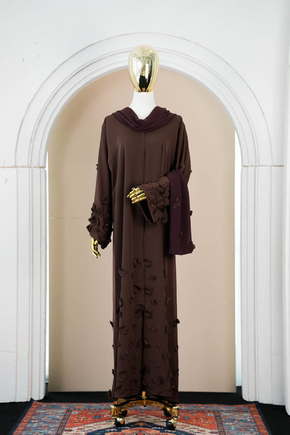FLURA ABAYA BROWN