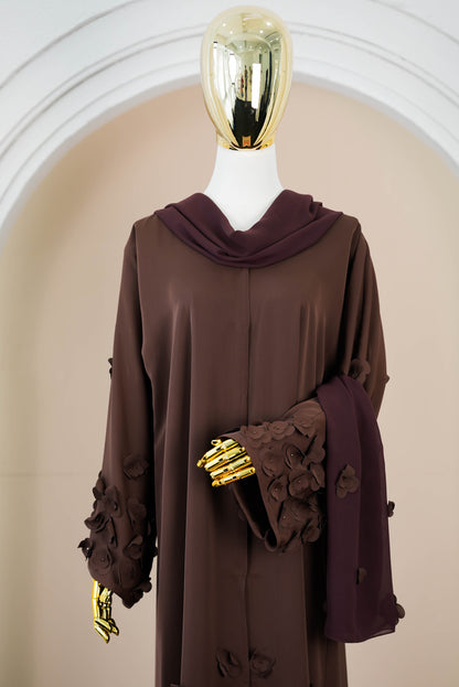 FLURA ABAYA BROWN