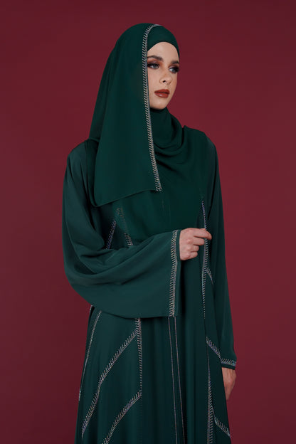 TASMEERA ABAYA EMERALD