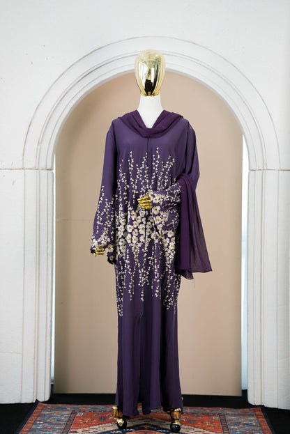 NAYLA ABAYA PURPLE