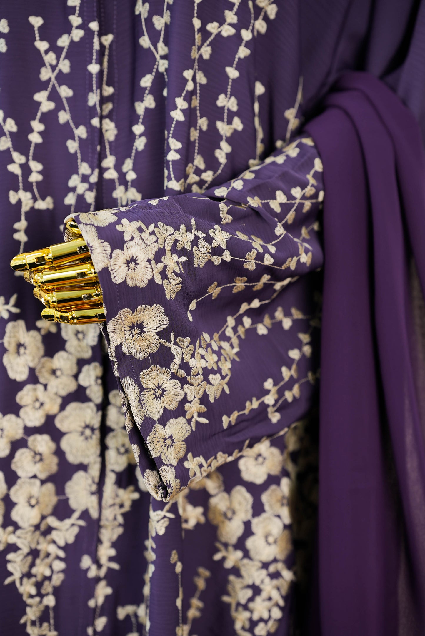 NAYLA ABAYA PURPLE