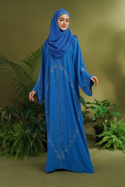 SELYN ABAYA SAPPHIRE BLUE