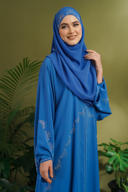 SELYN ABAYA SAPPHIRE BLUE