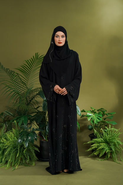 YASMEEN ABAYA BLACK