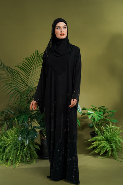YASMEEN ABAYA BLACK