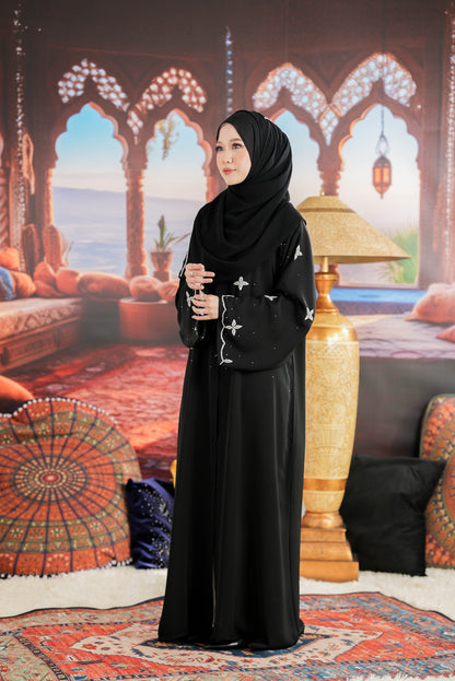 HEELWA ABAYA BLACK