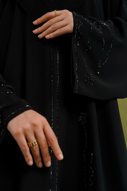 YASMEEN ABAYA BLACK