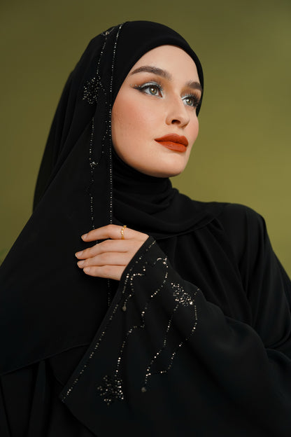 YASMEEN ABAYA BLACK