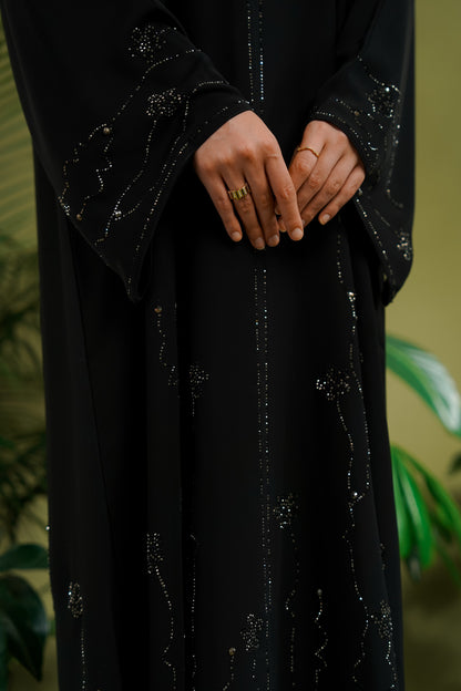 YASMEEN ABAYA BLACK