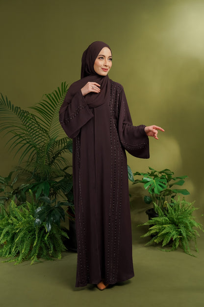 NAURAH ABAYA DEEP PURPLE