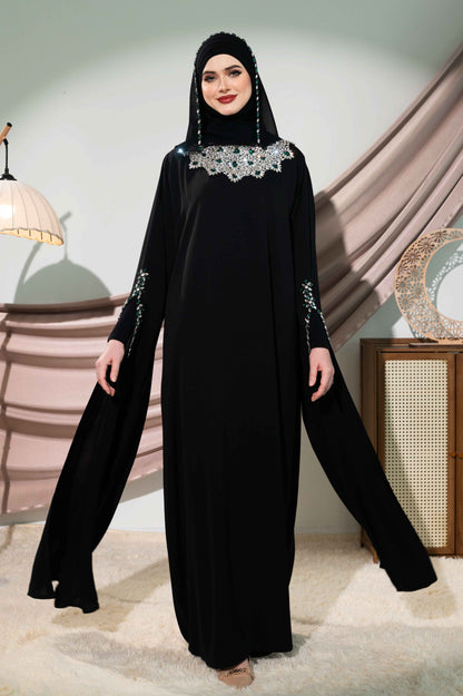 HENA ABAYA BLACK