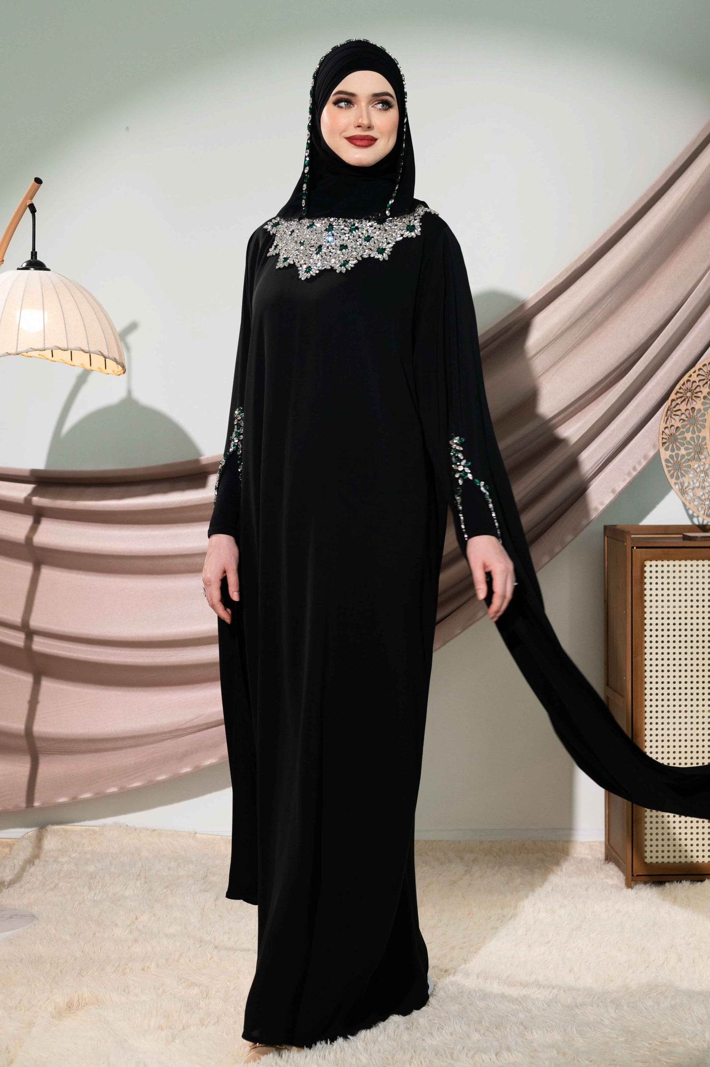 HENA ABAYA BLACK