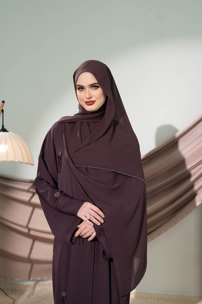DEEMA ABAYA DEEP PURPLE