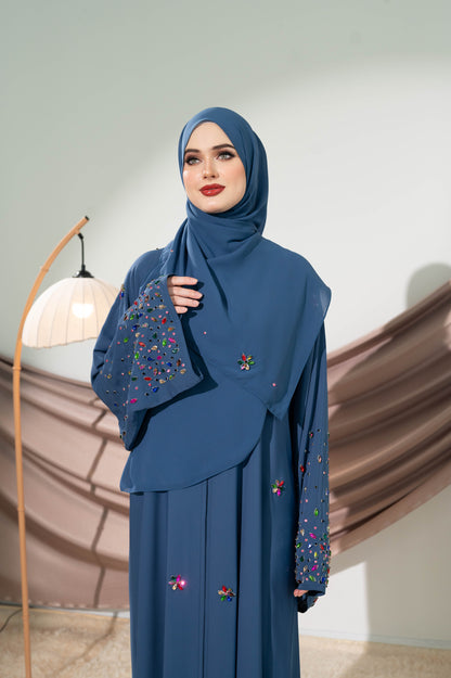 ALMA ABAYA DUTCH BLUE