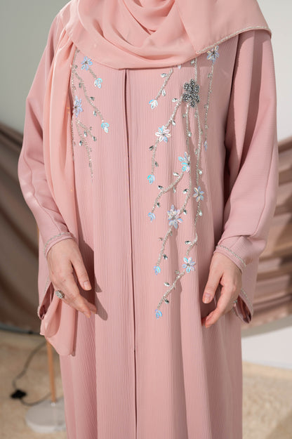 KAAMIL ABAYA BABY PINK