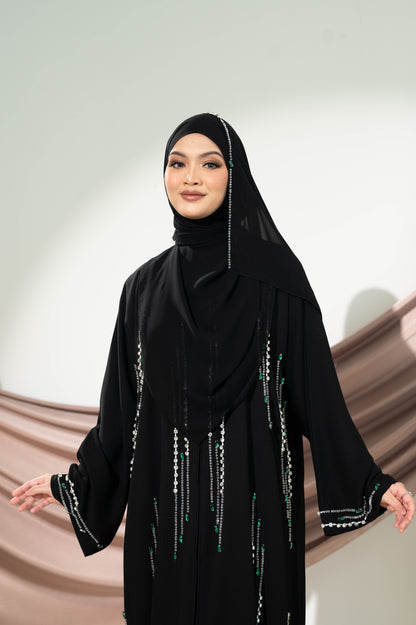 SHANZA ABAYA BLACK