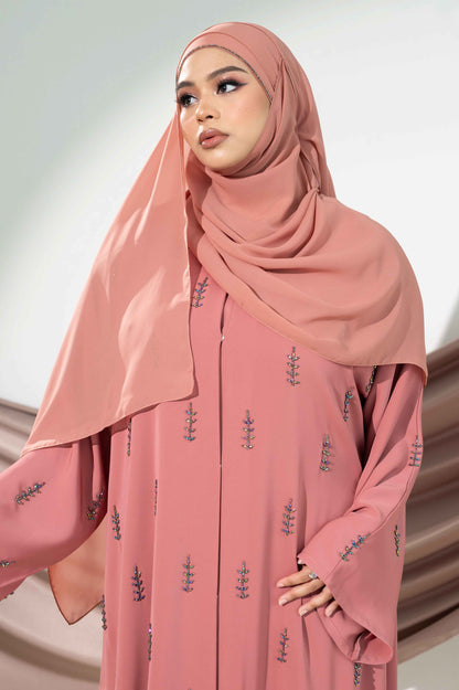 ELIN ABAYA DUSTY TERRACOTTA