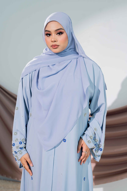 RUMI ABAYA DUSTY BLUE