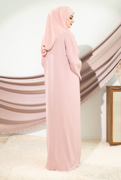 DEEMA ABAYA BABY PINK