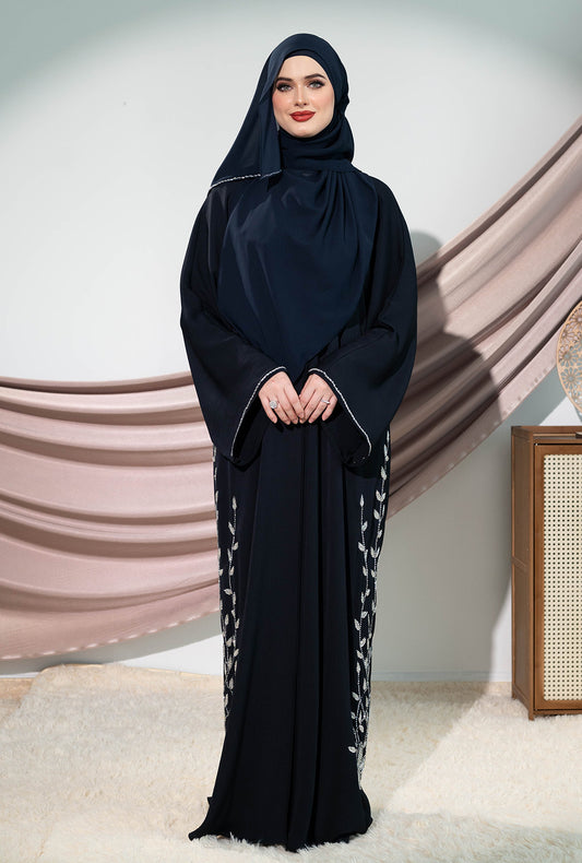 NAMYLA ABAYA DARK NAVY