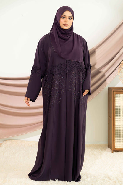 ARMITA ABAYA DEEP PURPLE