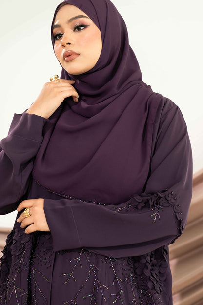 ARMITA ABAYA DEEP PURPLE