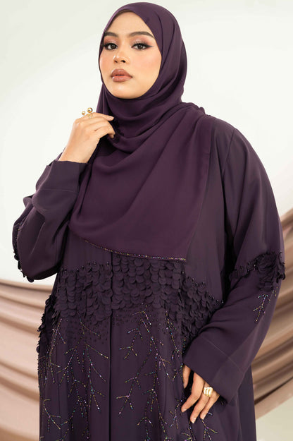 ARMITA ABAYA DEEP PURPLE