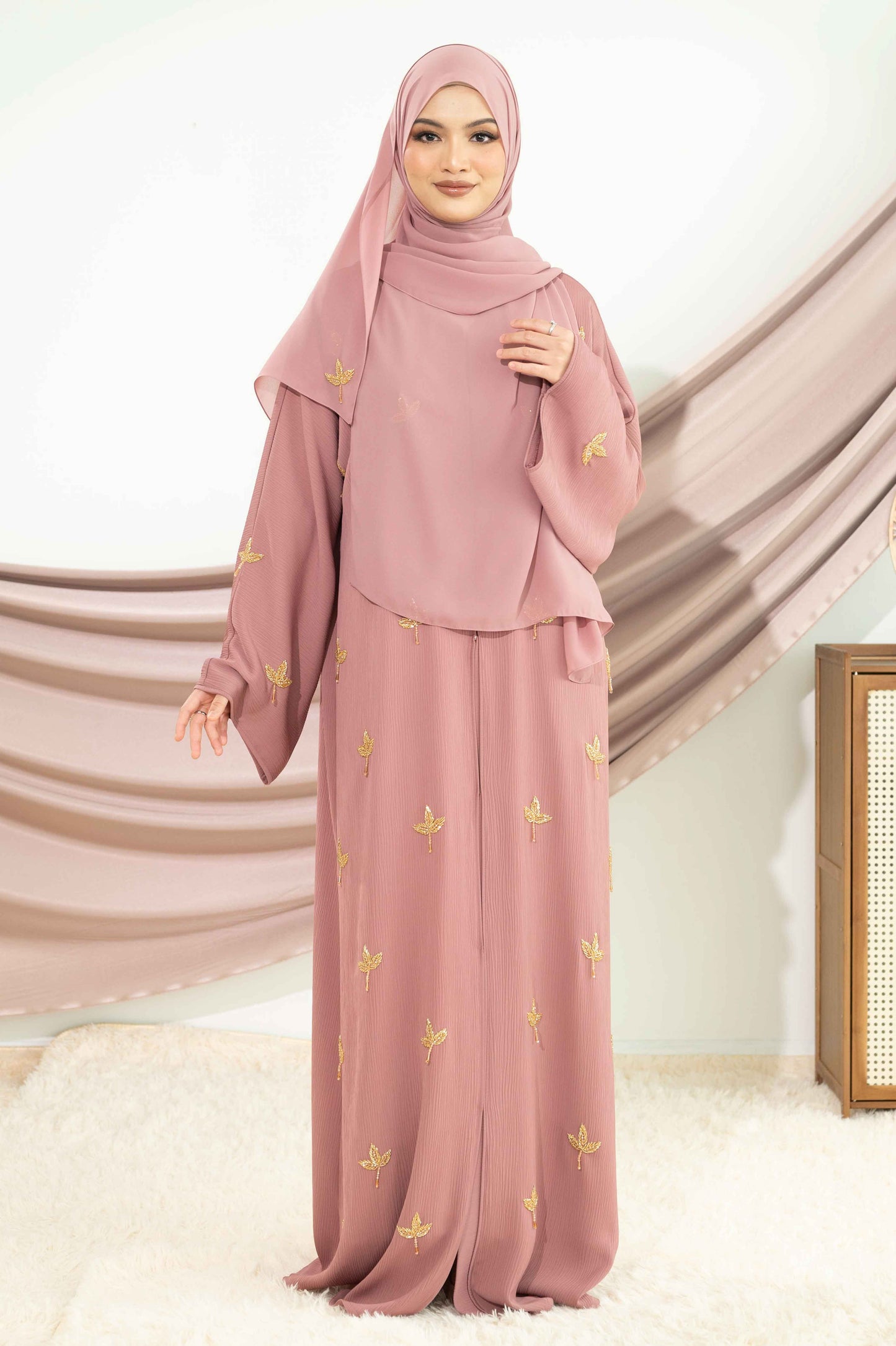 NAJMA ABAYA ROSE DAWN