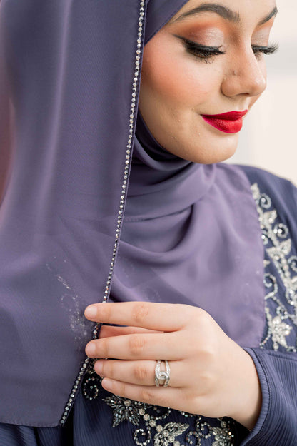 DAMARIS ABAYA NIGHTSHADE PURPLE