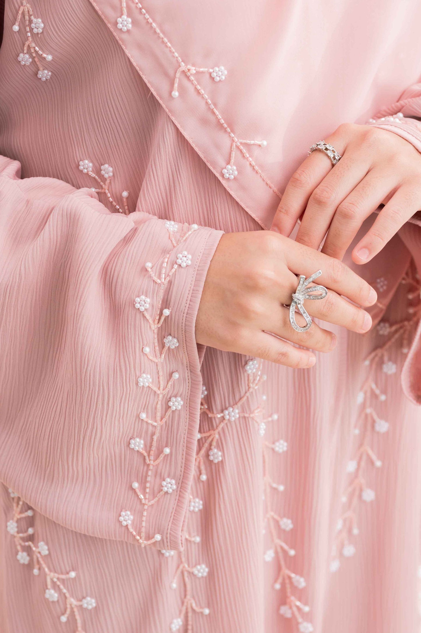 RIFA ABAYA BABY PINK