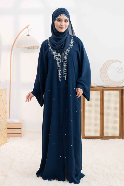 DAMARIS ABAYA NAVY BLUE