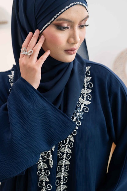 DAMARIS ABAYA NAVY BLUE