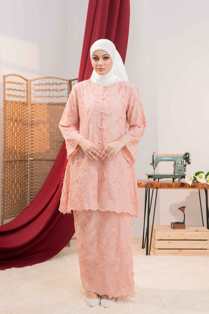 KURUNG CIK KEMBANG SAYANG BABY PINK