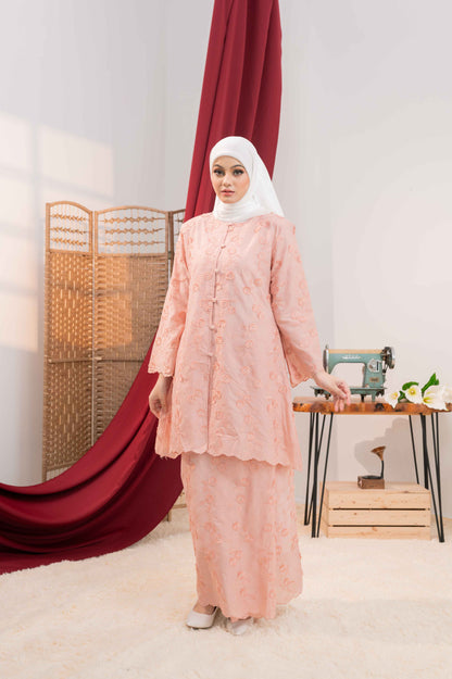 KURUNG CIK KEMBANG SAYANG BABY PINK