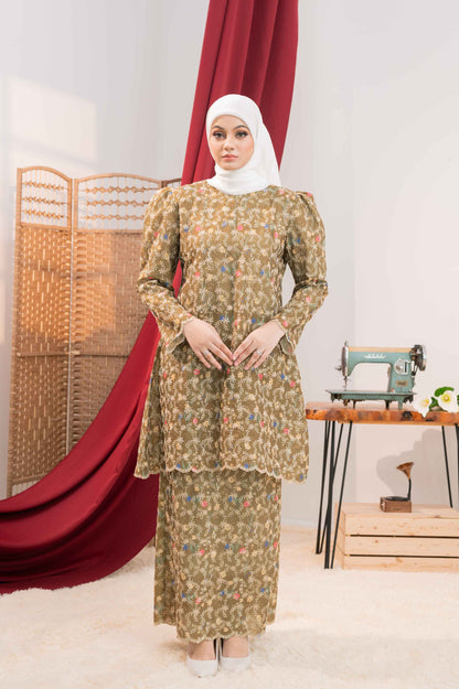 KURUNG KASEH MELATI MOSS GREEN