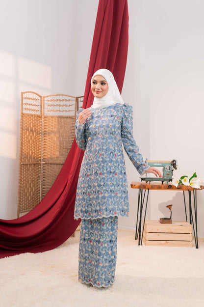 KURUNG KASEH MELATI ALLURE BLUE