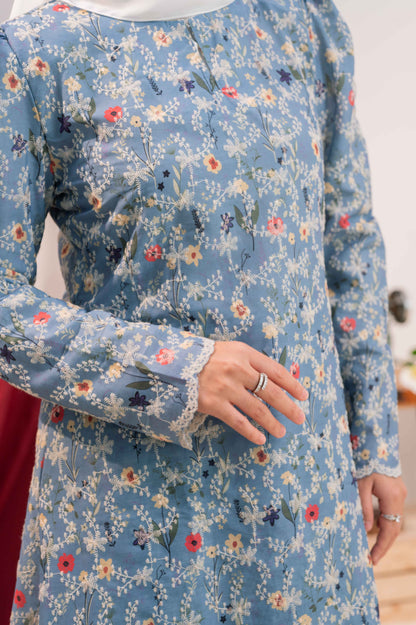 KURUNG KASEH MELATI ALLURE BLUE