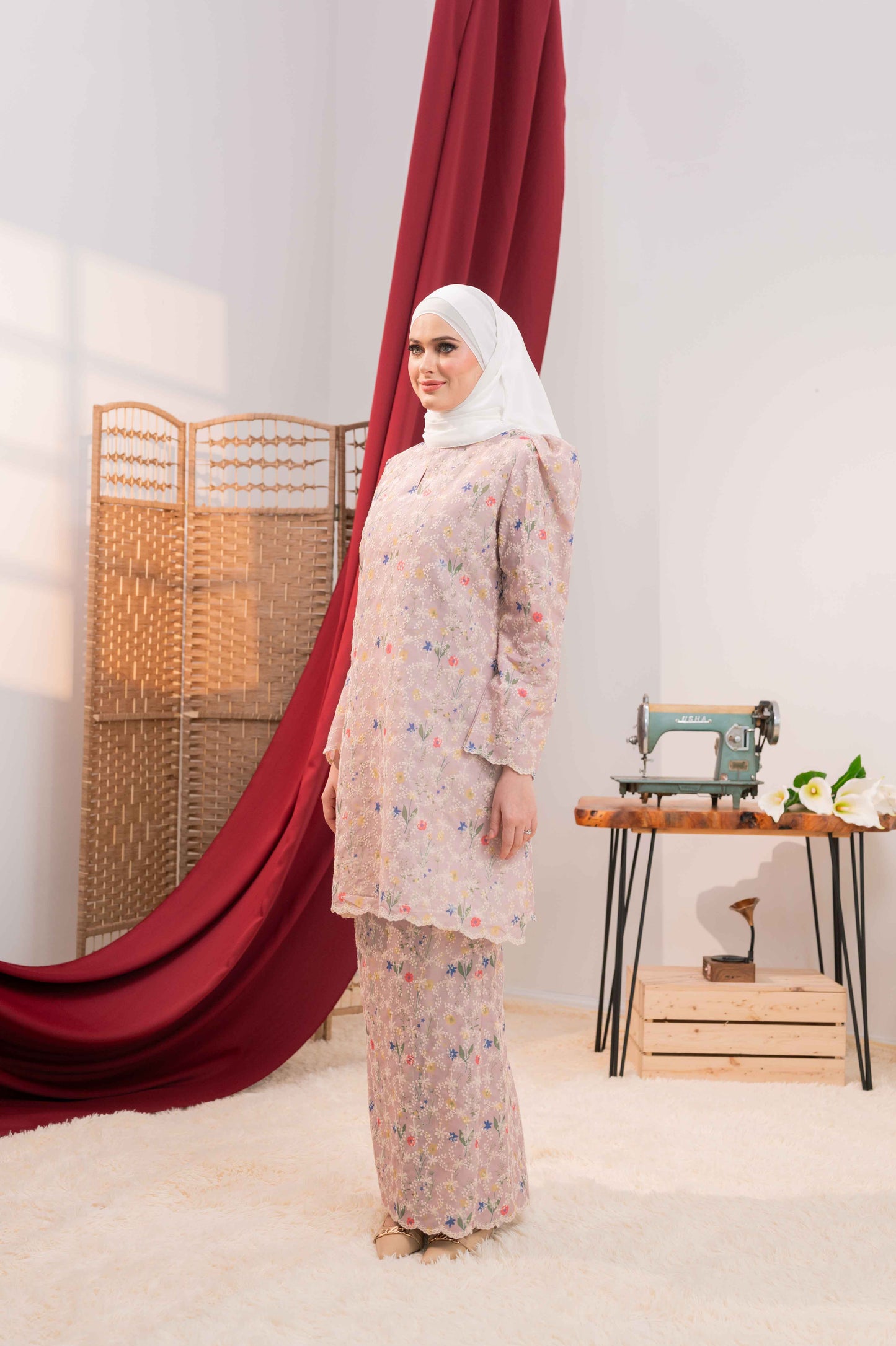 KURUNG KASEH MELATI ORCHID PINK