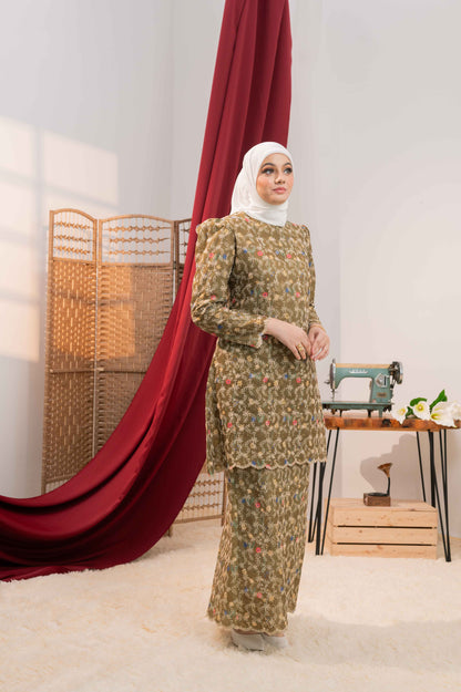 KURUNG KASEH MELATI MOSS GREEN