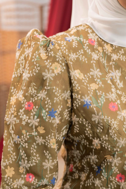 KURUNG KASEH MELATI MOSS GREEN