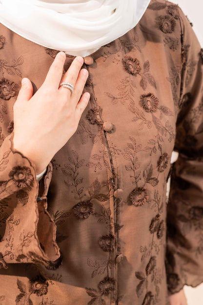 KURUNG CIK KEMBANG SAYANG CHOCOLATE