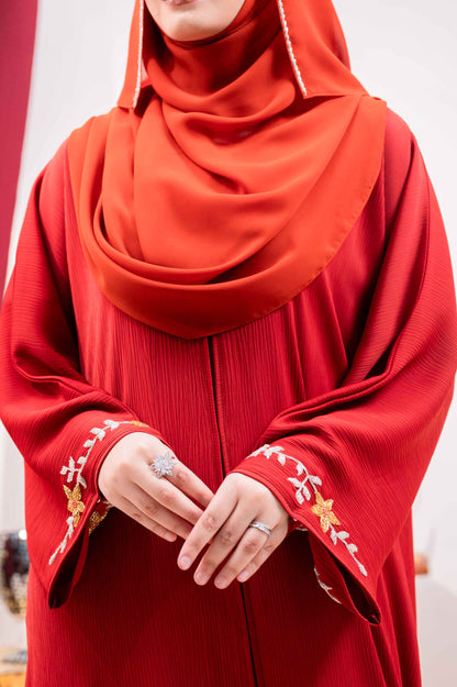 CAMILA ABAYA BURNT ORANGE