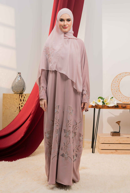 BELVA ABAYA PALE LILAC