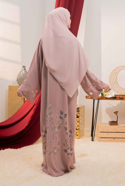 BELVA ABAYA PALE LILAC