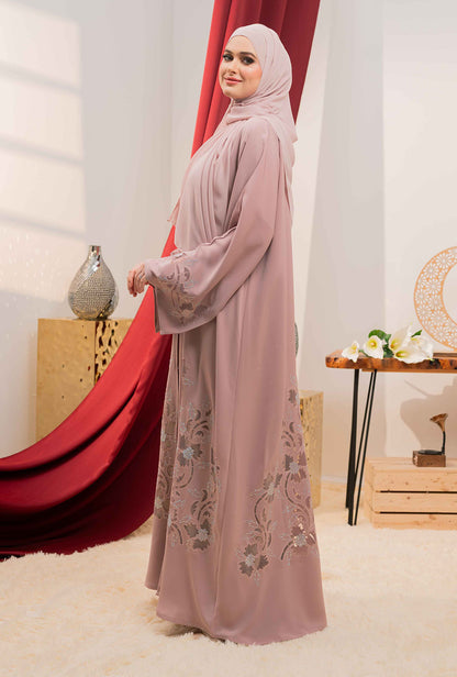 BELVA ABAYA PALE LILAC