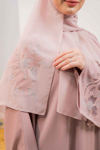 BELVA ABAYA PALE LILAC