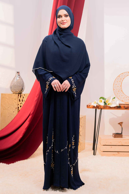 CAMILA ABAYA NAVY BLUE