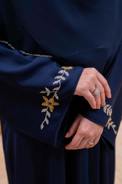 CAMILA ABAYA NAVY BLUE