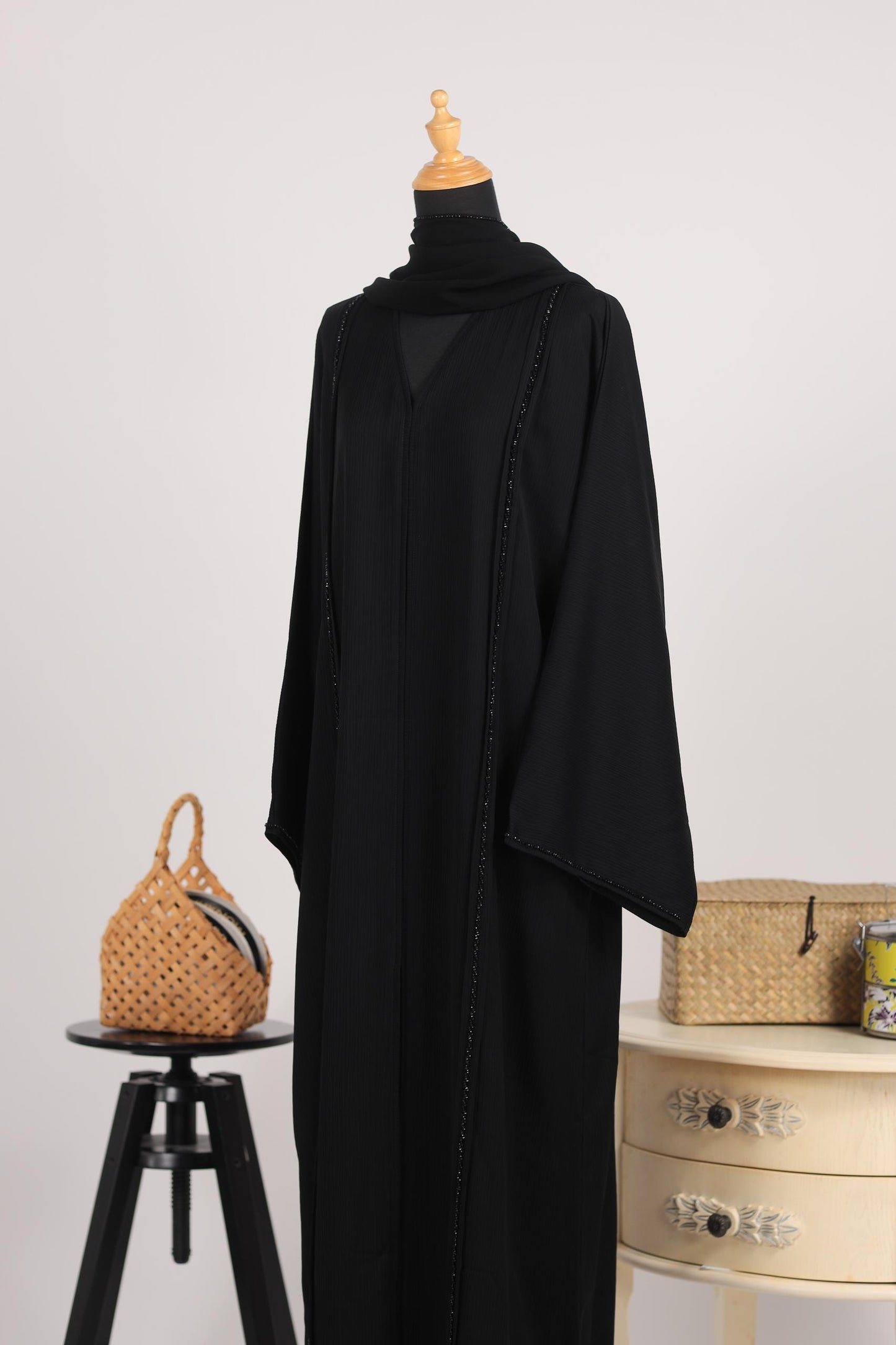 UZMA ABAYA BLACK